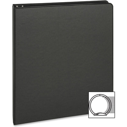 Business Source Basic Round-ring Binder - 1" Binder Capacity - Letter - 8 1/2" x 11" Sheet Size - 3 Ring - Fastener: Rou