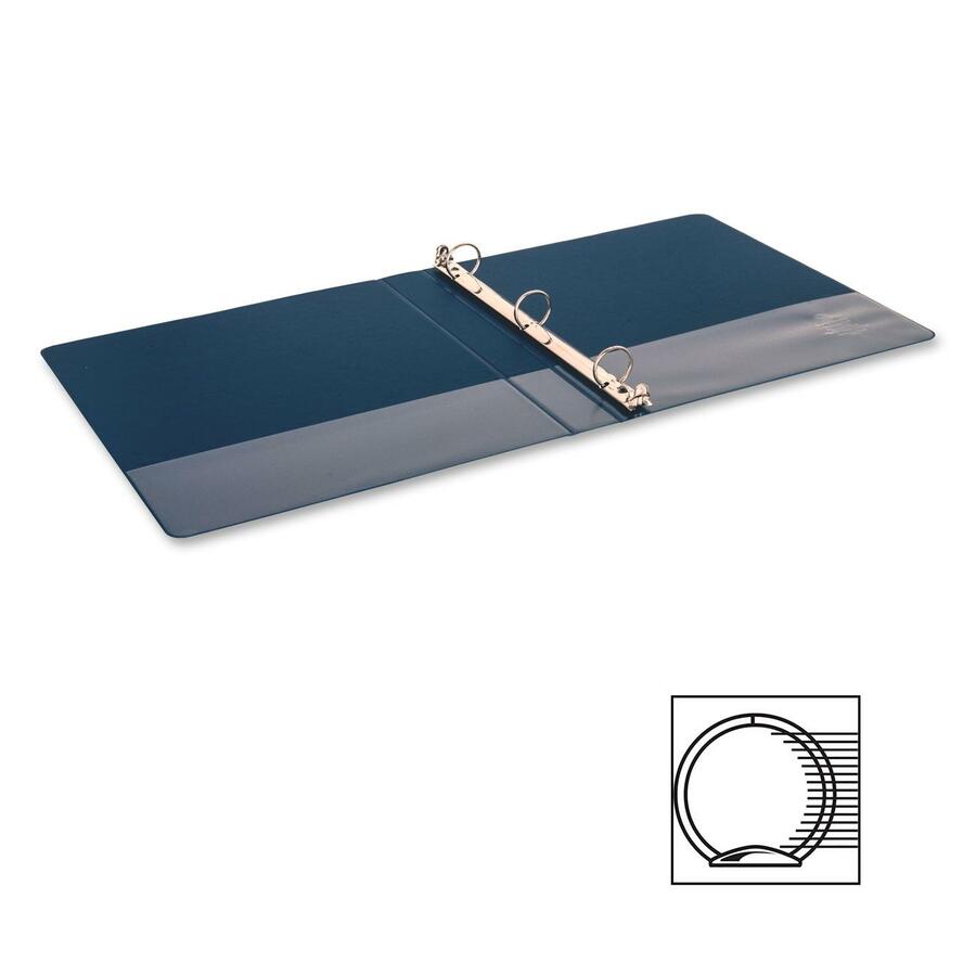 Business Source Basic Round-ring Binder - 1" Binder Capacity - Letter - 8 1/2" x 11" Sheet Size - 225 Sheet Capacity - 3