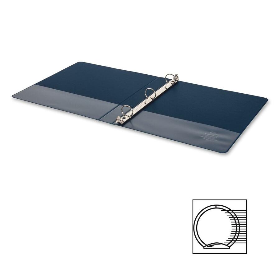 Business Source Basic Round-ring Binder - 1" Binder Capacity - Letter - 8 1/2" x 11" Sheet Size - 225 Sheet Capacity - 3