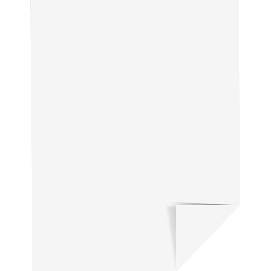 Neenah Bright White Cardstock - 96 Brightness - Letter - 8 1/2" x 11" - 65 lb Basis Weight - Smooth - Heavyweight, Acid-