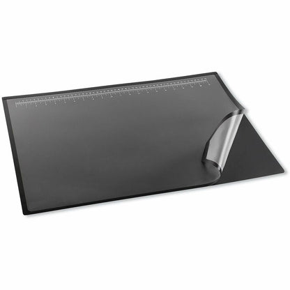 Artistic Logo Pad Desk Pad - 22" Width x 17" Depth - Rubber - Black
