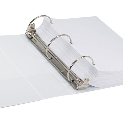 Samsill Earth's Choice Plant-based Durable View Binder - 4" Binder Capacity - Letter - 8 1/2" x 11" Sheet Size - 675 She