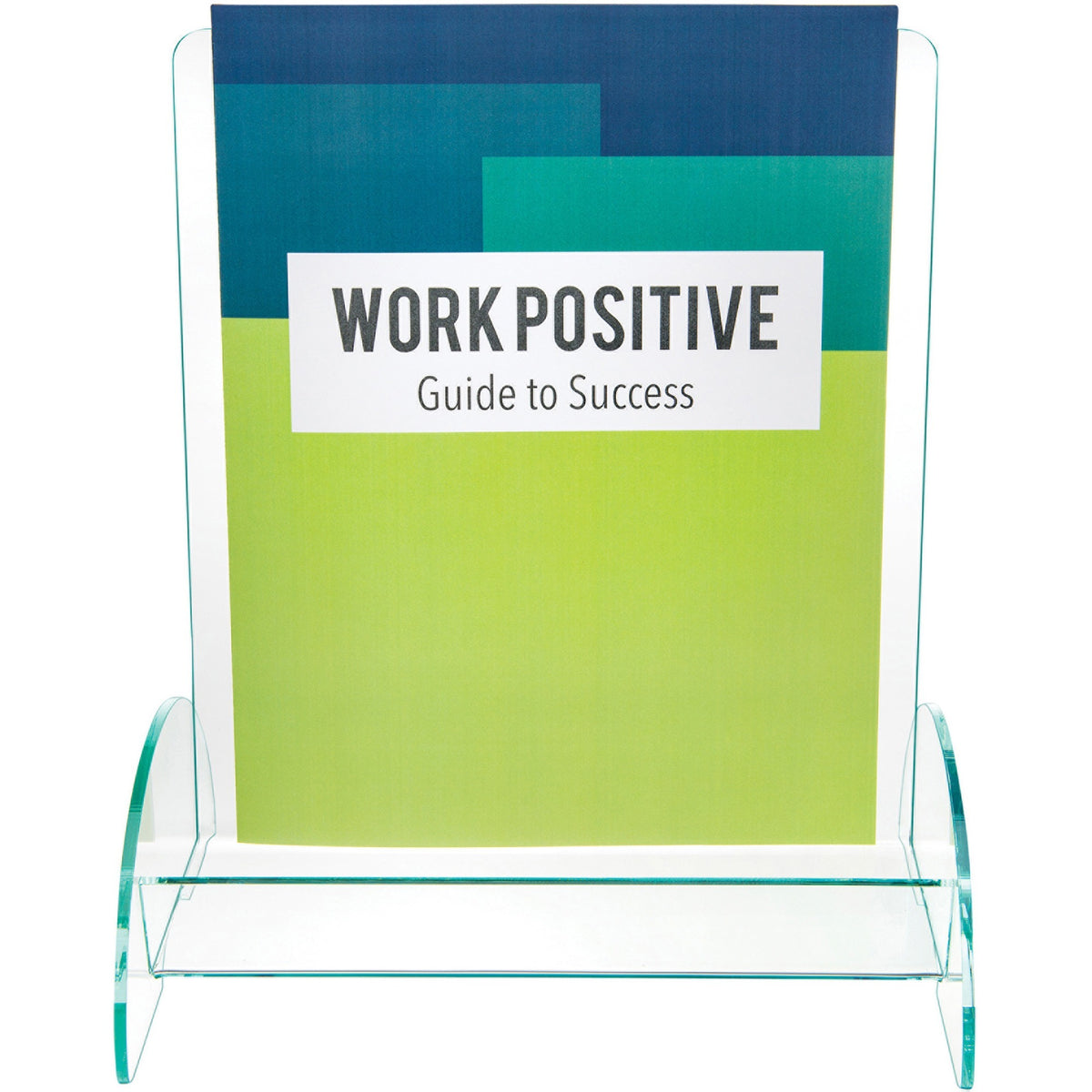 Deflecto Magazine-size Euro-style Docuholder - Support 9.25" x 3.25" Media - 11" Height x 9.8" Width x 6.3" Depth - Acry
