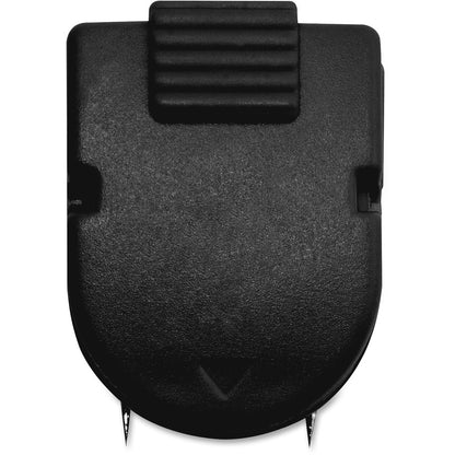 Advantus Metal Points Panel Wall Clips - Black - Plastic - 20 / Box