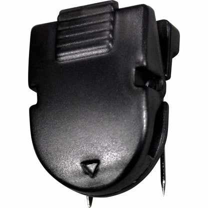 Advantus Metal Points Panel Wall Clips - Black - Plastic - 20 / Box