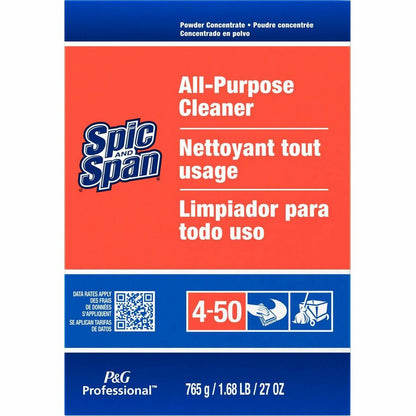 Spic and Span All-Purpose Cleaner - 27 oz (1.69 lb) - Streak-free, Heavy Duty - Orange Box - 12 / Carton