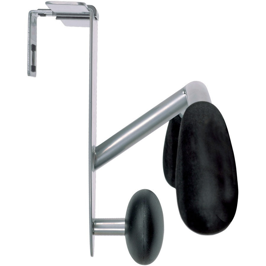 Alba Over-the-panel Coat Hook Hanger - 44 lb (19.96 kg) Capacity - 7.9" Height x 14.6" Width - for Coat, Cubicle, Clothe