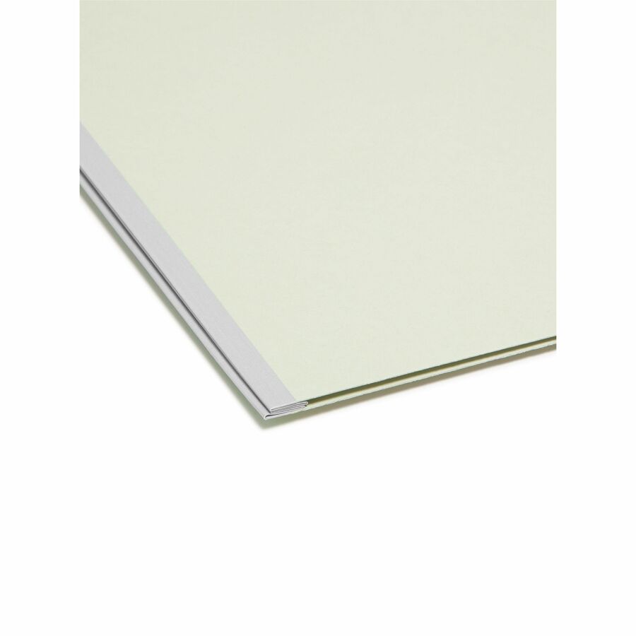 Smead 1/3 Tab Cut Letter Recycled Fastener Folder - 8 1/2" x 11" - 3" Expansion - 2 x 2K Fastener - 2" for Folder - Top 
