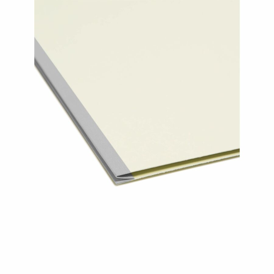 Smead 1/3 Tab Cut Letter Recycled Fastener Folder - 8 1/2" x 11" - 1" Expansion - 2 x 2K Fastener - 2" for Folder - Top 