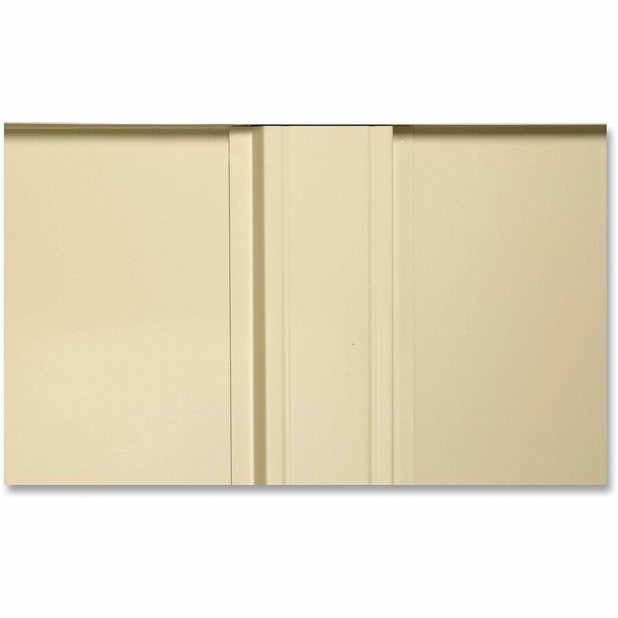 Tennsco Standard Black Storage Cabinet - 36" Width x 18" Depth x 72" Height - 5 x Shelf(ves) - 2 x Standard Door(s) - 1 