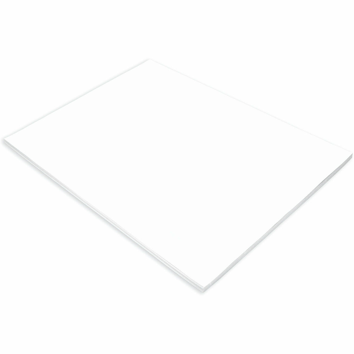 Tru-Ray Construction Paper - Project, Bulletin Board - 24" Width x 18" Length - White - Sulphite - 50 / Pack