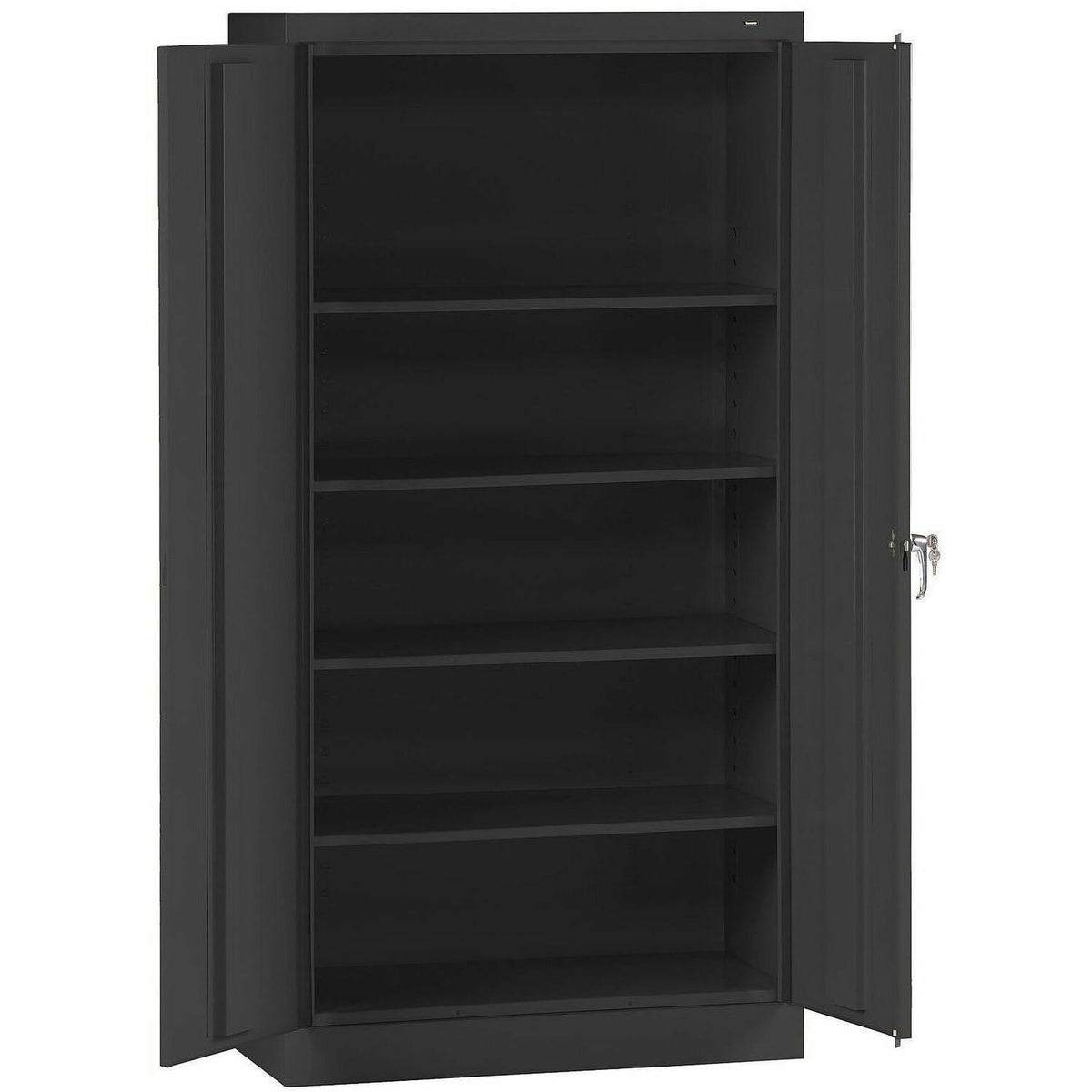 Tennsco Storage Cabinet (Unassembled) 2470 - 36" Width x 24" Depth x 78" Height - 5 x Shelf(ves) - 2 x Standard Door(s) 