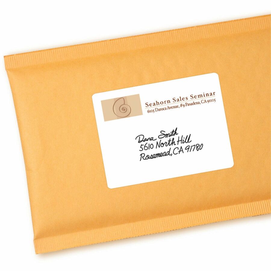 Avery® Removable Multi-Use ID Labels on Printable 4" x 6" Sheets - 3" Height x 4" Width - Removable Adhesive - Rectangle