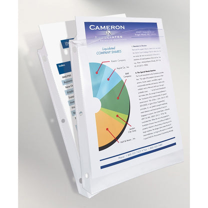 Avery® Super-Heavyweight Sheet Protectors - 10 x Sheet Capacity - For Letter 8 1/2" x 11" Sheet - 3 x Holes - Ring Binde