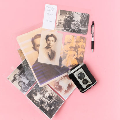 Avery® Clear Mixed Format Photo Album Pages, 10ct (13401) - 4" Width x 6" Length - 3-ring Binding