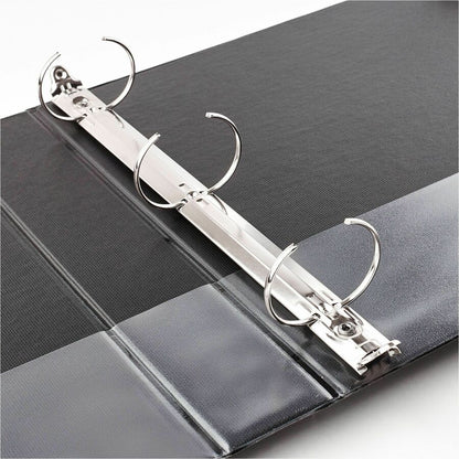 Avery® Standard Binder, 1.5" Round Rings, Black Binder (03401) - 1 1/2" Binder Capacity - Letter - 8 1/2" x 11" Sheet Si