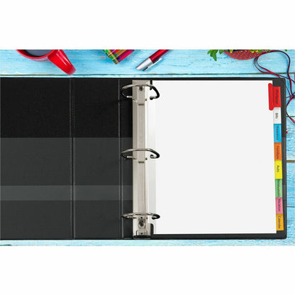 Avery Big Tab Insertable Extra Wide Dividers - 8 x Divider(s) - 8 Tab(s) - 8 - 8 Tab(s)/Set - 9.3" Divider Width x 11.12