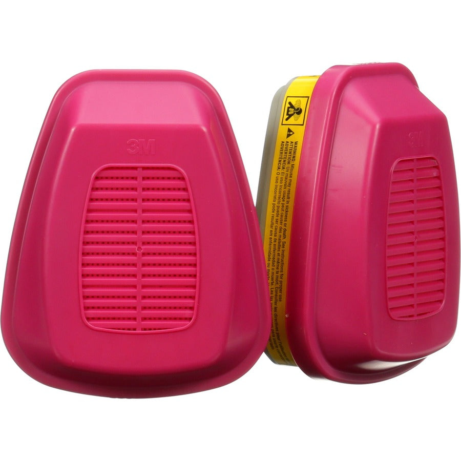 3M 60923 Organic Vapor/Acid Gas Cartridge/Filter - Reusable - 2 / Bag