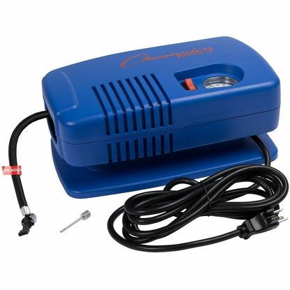 Champion Sports Deluxe Electric Inflating Pump - Blue