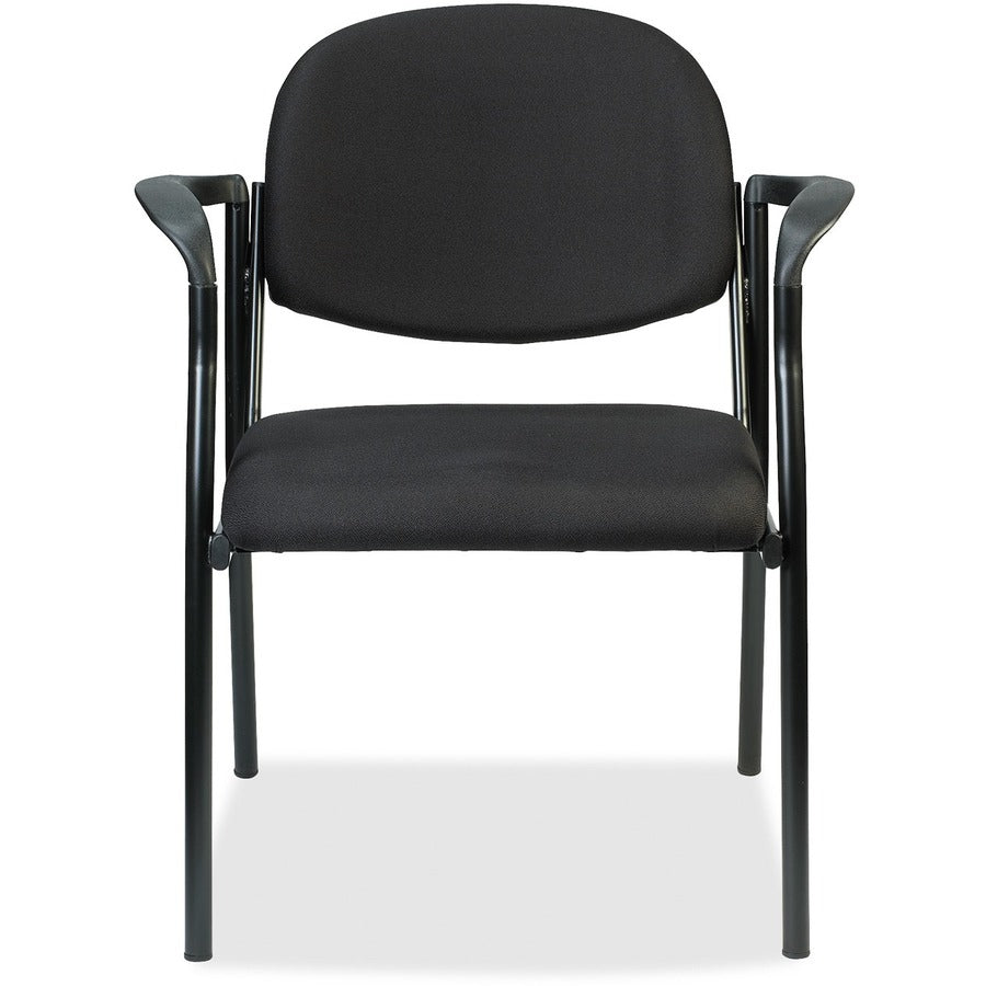 Eurotech dakota FS8011 Side Chair - Black Seat Color - Steel Frame Material - 2 / Carton