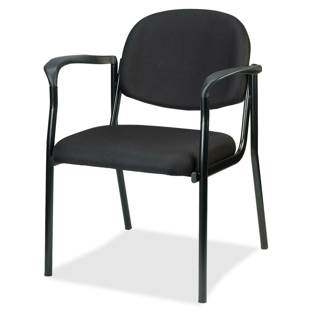 Eurotech dakota FS8011 Side Chair - Black Seat Color - Steel Frame Material - 2 / Carton