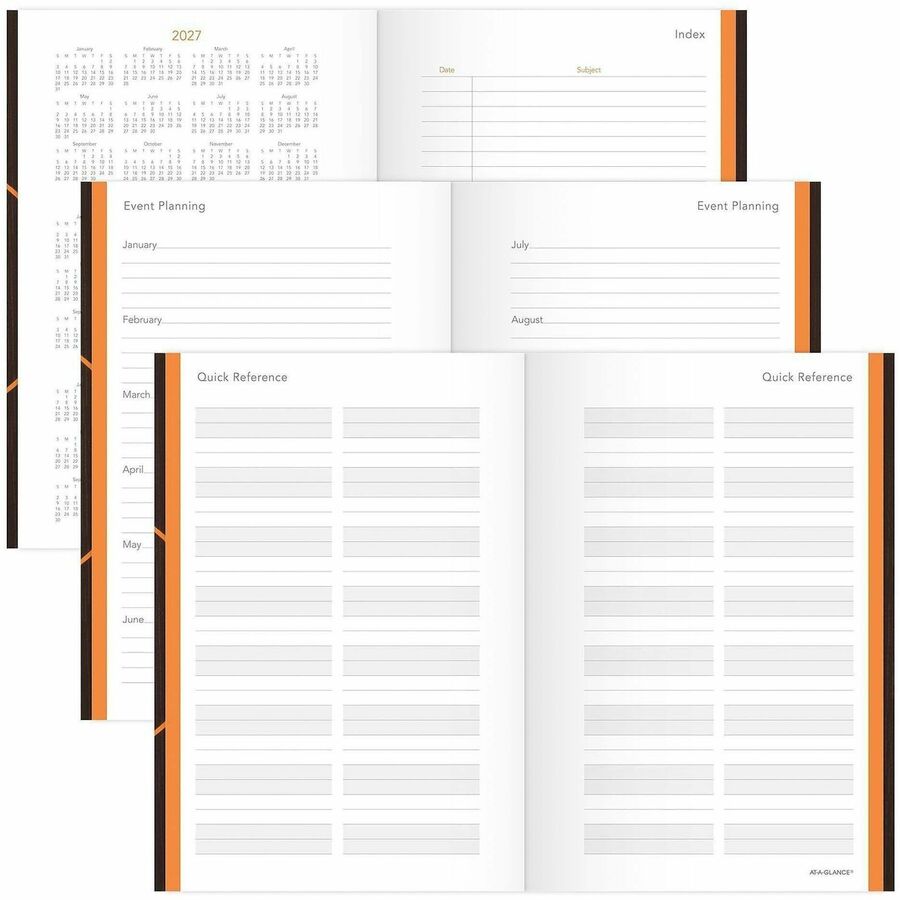 At-A-Glance Plan. Write. Remember. Planning Notebook - Small - Julian Dates - Daily - 1 Year - January 2027 to December 