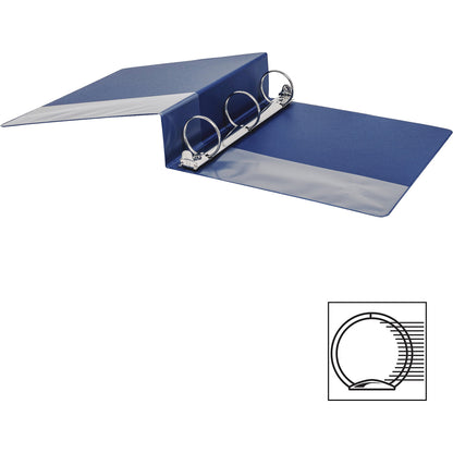 Business Source Basic Round Ring Binders - 2" Binder Capacity - Letter - 8 1/2" x 11" Sheet Size - Fastener: Round Ring 