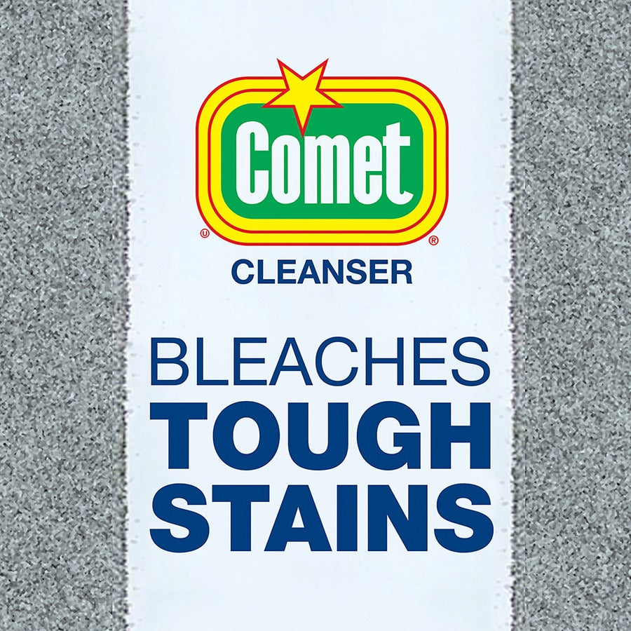 Comet Deodorizing Cleanser - For Hard Surface, Toilet Bowl, Tile, Tub, Sink, Chrome, Stainless Steel, Fiberglass, Marble