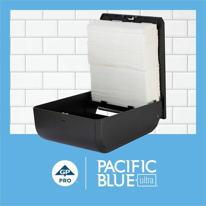 Pacific Blue Ultra Bigfold Premium Recycled Paper Towels - 1 Ply - 10.20" Width x 10.80" Length - White - Paper - 220/Pa