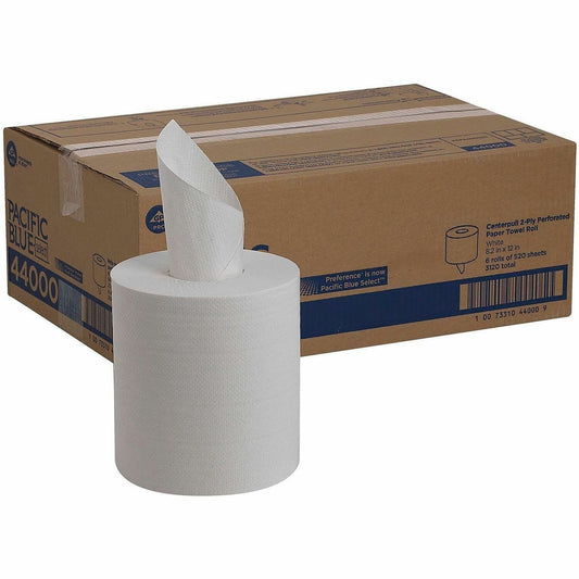 Pacific Blue Select Centerpull Paper Towel by GP Pro (Georgia-Pacific) - 2 Ply - 8.25" Width x 12" Length - 520 Sheets/R