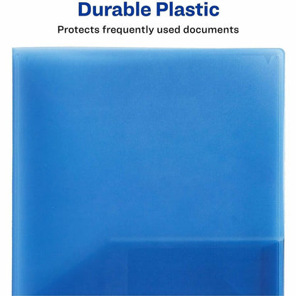 Avery® Flexi-View 47697 Letter Organizer Folder - 8 1/2" x 11" - 150 Sheets Capacity - 6 Internal Pocket - Polypropylene