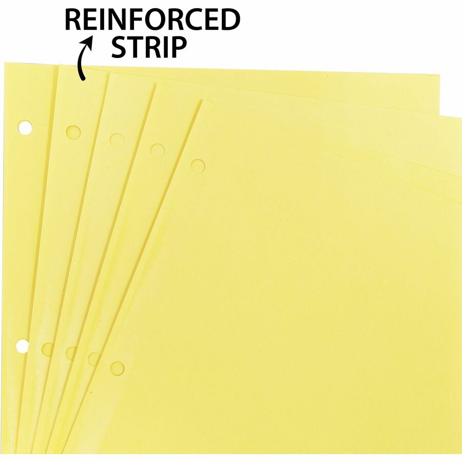 Business Source Insertable Tab Ring Binder Indexes - 8 Blank Tab(s) - 1.50" Tab Width - 8.5" Divider Width x 11" Divider