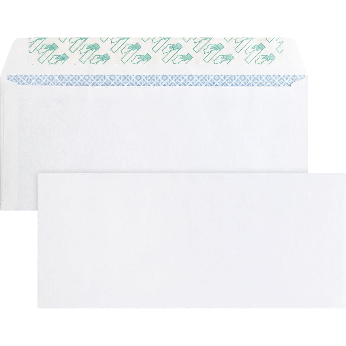 Business Source Regular Tint Peel/Seal Envelopes - Business - #10 - 9 1/2" Width x 4 1/8" Length - 24 lb - Peel & Seal -
