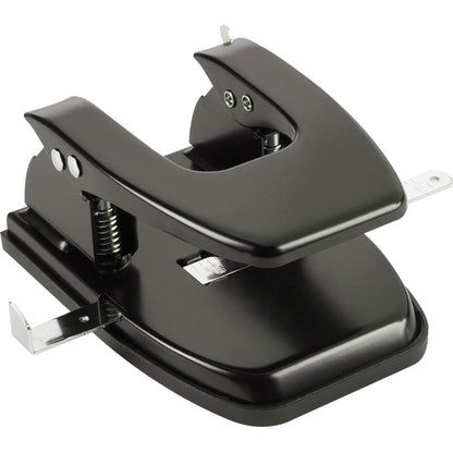 Business Source Heavy-duty 2-Hole Punch - 2 Punch Head(s) - 30 Sheet of 20lb Paper - 9/32" Punch Size - Round Shape - St