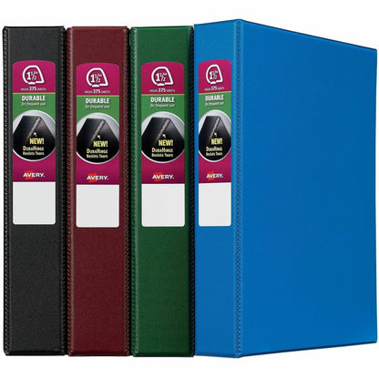 Avery® Durable Binder - 1 1/2" Binder Capacity - Letter - 8 1/2" x 11" Sheet Size - 375 Sheet Capacity - 3 Ring - Fasten