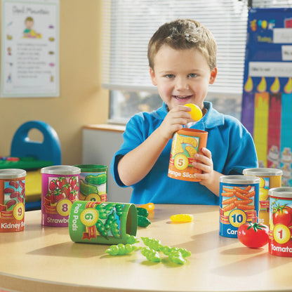 Learning Resources 1-10 Counting Cans Set - Play Kit - Theme/Subject: Learning - 3 Year - 55 Pieces