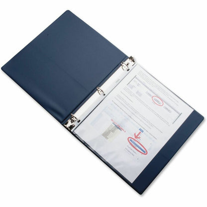 Business Source Sheet Protectors - 3.3 mil Thickness - For Letter 8 1/2" x 11" Sheet - 3 x Holes - Ring Binder - Top Loa