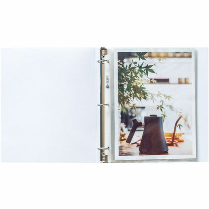 Business Source Sheet Protectors - 2.4 mil Thickness - For Letter 8 1/2" x 11" Sheet - 3 x Holes - Ring Binder - Top Loa