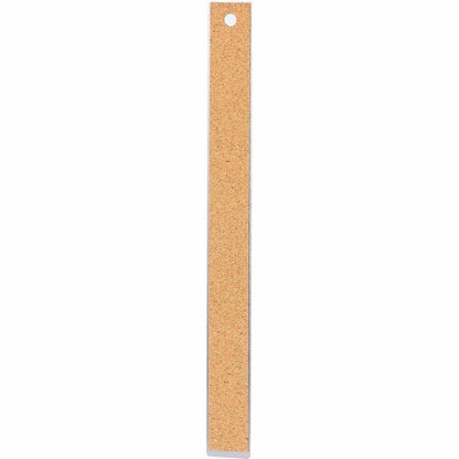 Business Source Nonskid Stainless Steel Ruler - 12" Length - 1/16, 1/32 Graduations - Metric Measuring System - Stainles