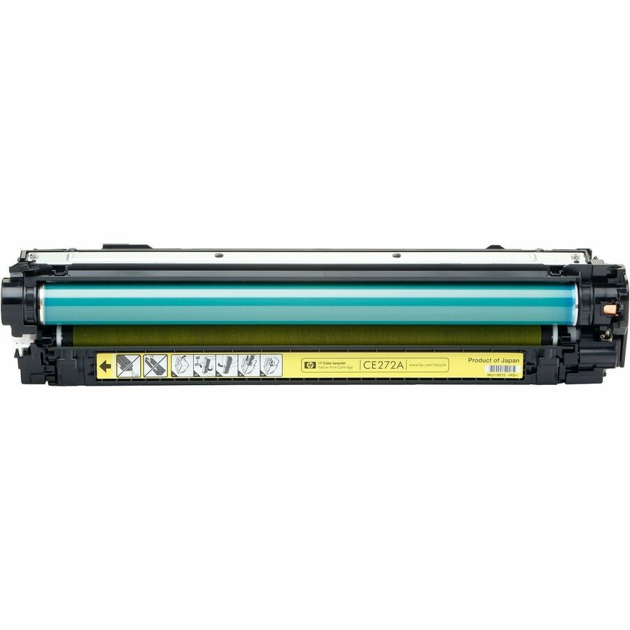 HP 650A Original Laser Toner Cartridge - Single Pack - Yellow - 1 Each - 15000 Pages