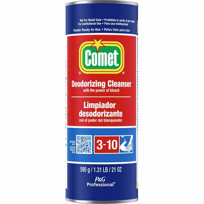 Comet Deodorizing Cleanser - For Multipurpose - 21 oz (1.31 lb) - Recommended For: Stain Remover - Deodorize - Clear - 2