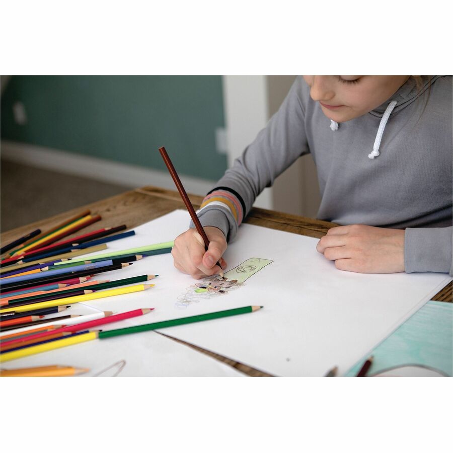 Pacon® Standard-Weight Drawing Paper - 500 Sheets - Plain - 12" x 18" Sheet Size - White Paper - 1 Ream