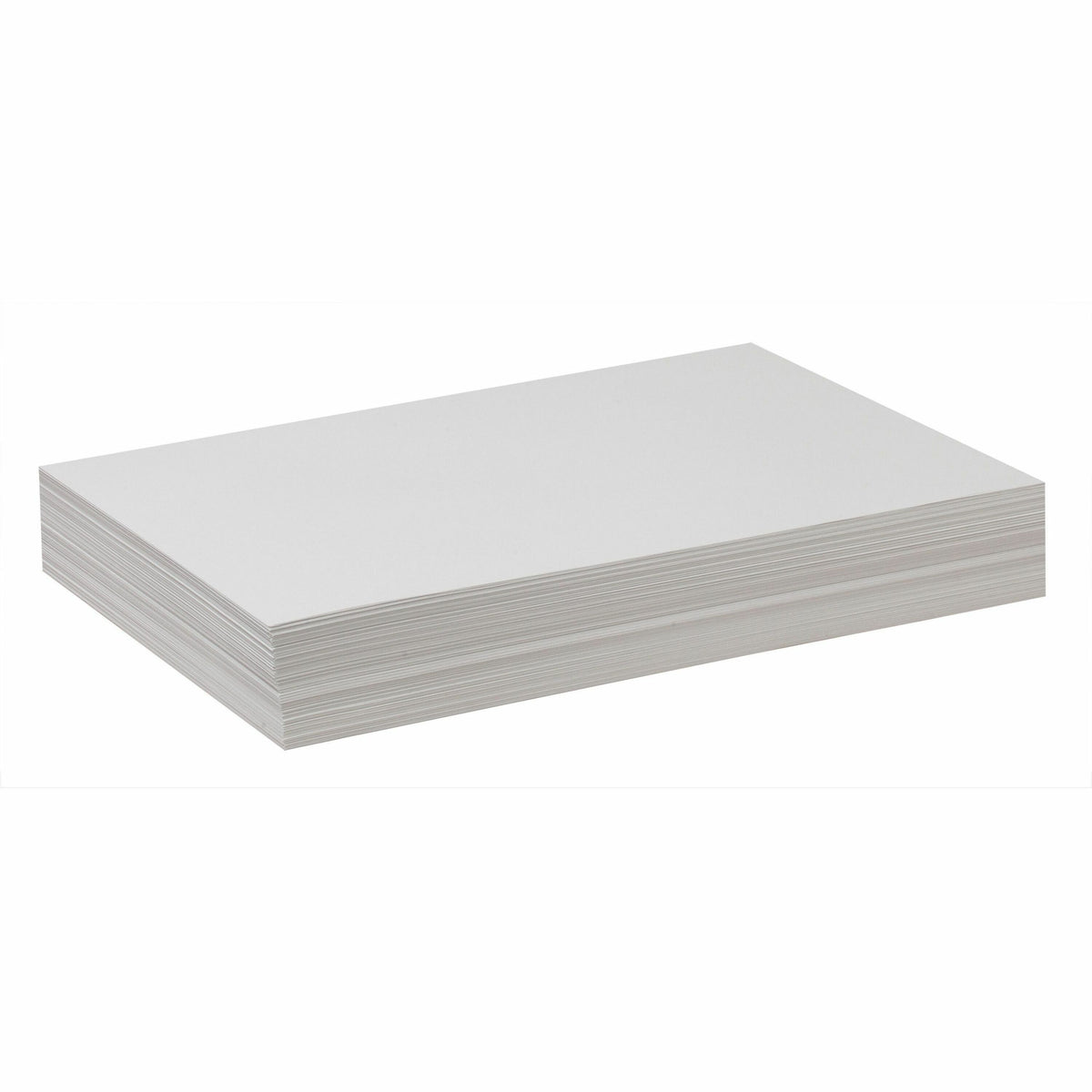 Pacon® Standard-Weight Drawing Paper - 500 Sheets - Plain - 12" x 18" Sheet Size - White Paper - 1 Ream