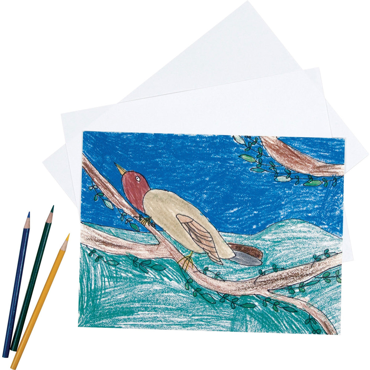 Pacon® Heavyweight Drawing Paper - 500 Sheets - Plain - 18" x 24" Sheet Size - White Paper - Acid-free - 1 Ream