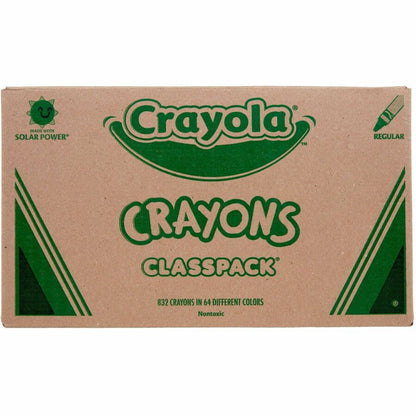 Crayola 64-Color Crayon Classpack - Assorted - 1 Box