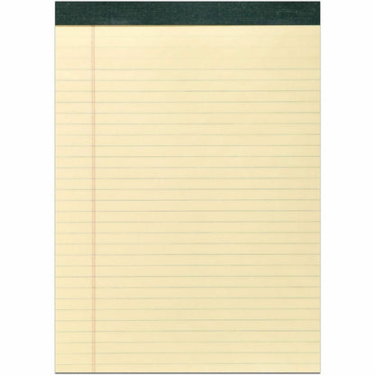 Roaring Spring Recycled Legal Pad - 40 Sheets - 80 Pages - Printed - Stapled/Tapebound - Both Side Ruling Surface - 12 /