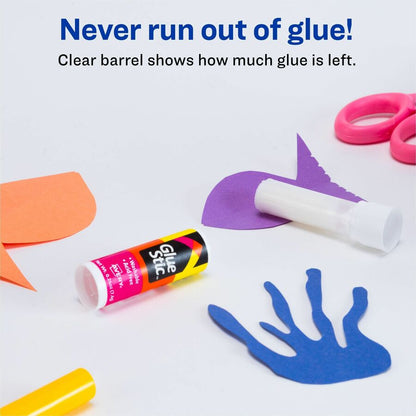 Avery® Glue Stick - 0.26 oz - White - 6 / Pack