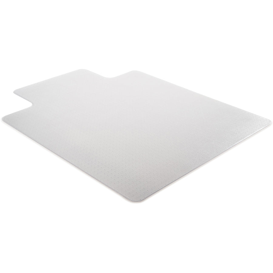 Deflecto SuperMat for Carpet - Carpet, Indoor - 48" Length x 36" Width - Lip Size 10" Length x 19" Width - Rectangular -