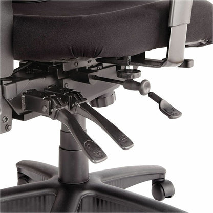 Alera Elusion Chair - Black Seat Color - Fabric Seat Material - Black Back Color - Mesh Back Material - Black Frame Colo
