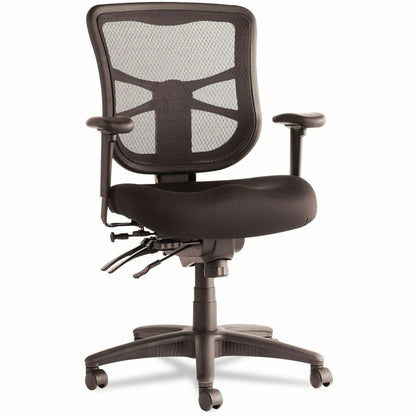 Alera Elusion Chair - Black Seat Color - Fabric Seat Material - Black Back Color - Mesh Back Material - Black Frame Colo